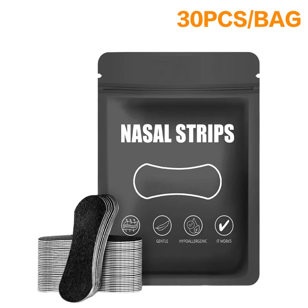 Ultimate Anti-Snoring Nose Strips for Better Sleep - Breathable Nasal Patches for Improved Breathing and Comfort
